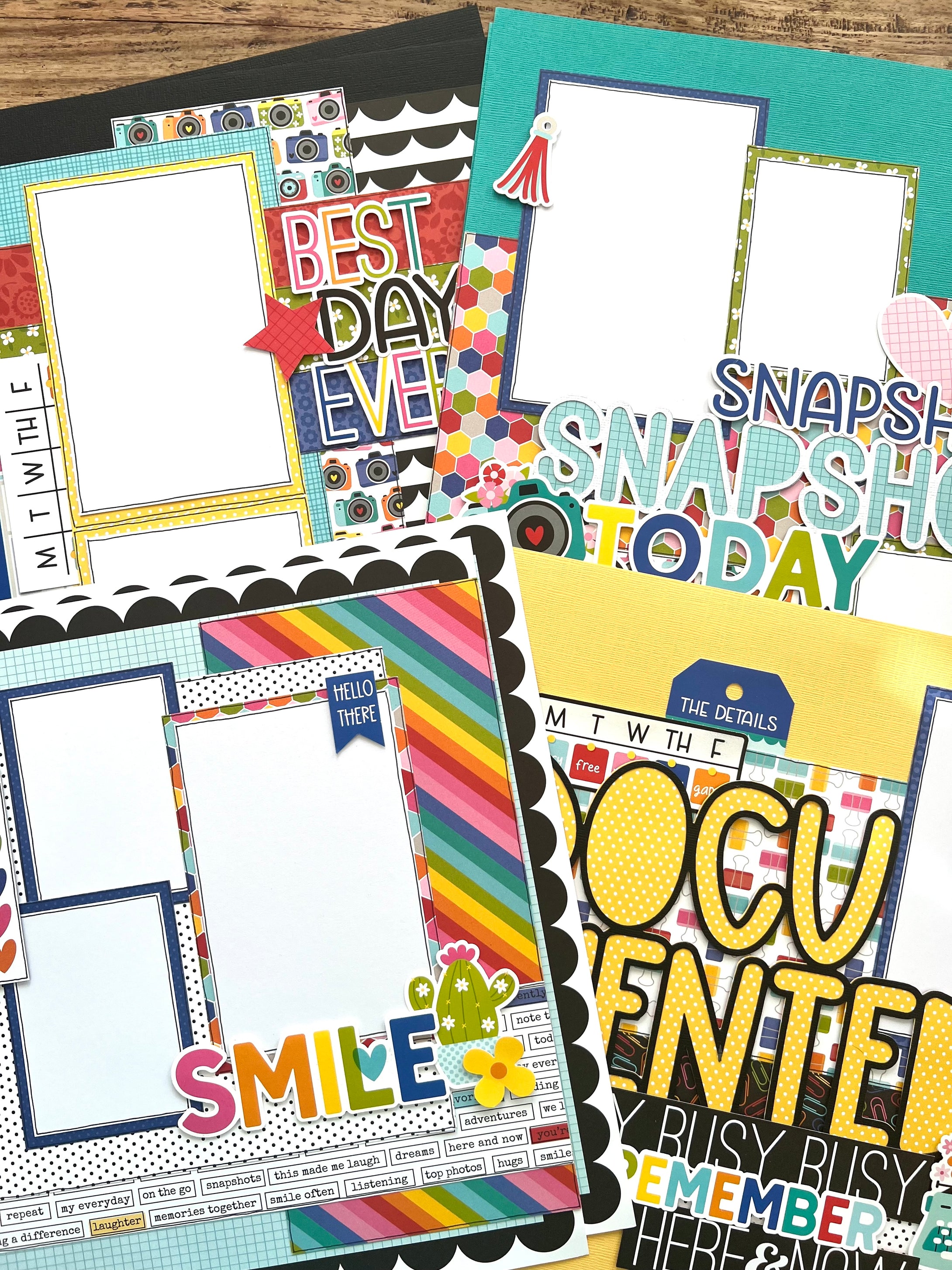 ** LIVE SALE ** BUNDLE 1 - SEPT HS PAGE KIT CLUB OVERSTOCK