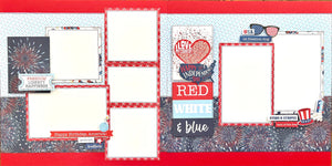 RED WHITE & BLUE