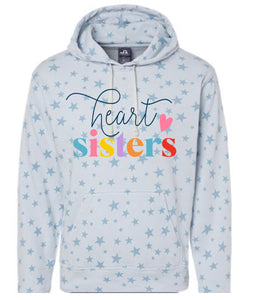 HEART SISTERS STARS HOODIE